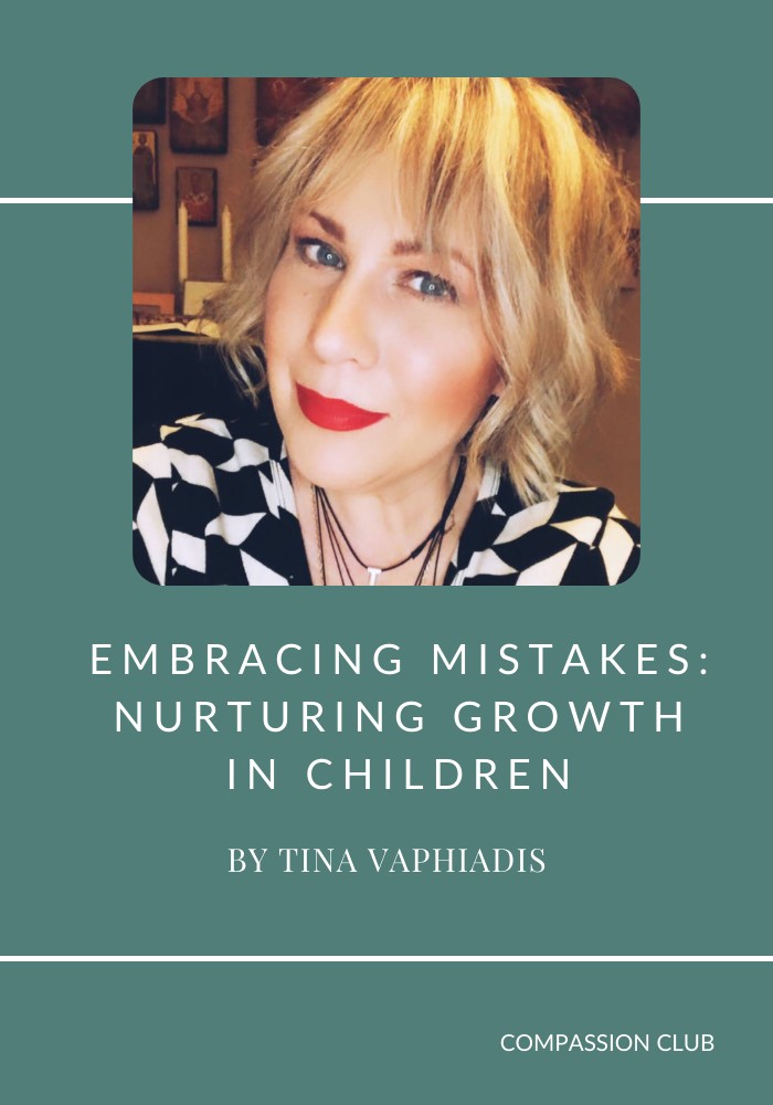 Embracing Mistakes: Nurturing Growth in Children